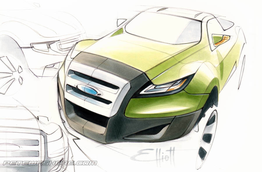 900x590 Ford Sketches - Ford Sketch