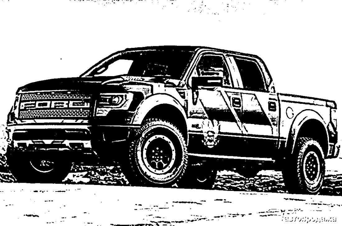 Ford Truck Sketch at PaintingValley.com | Explore collection of Ford Truck Sketch