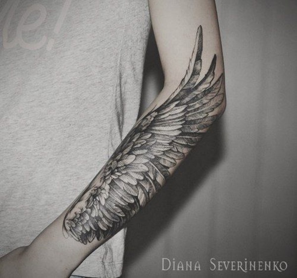600x563 100 Incredible Eagle Tattoo Design Ideas - Forearm Tattoo Sketches