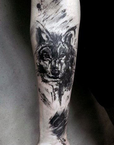 368x468 Wolf Forearm Tattoo Designs, Ideas And Meaning Tattoos For You - Forearm Tattoo Sketches