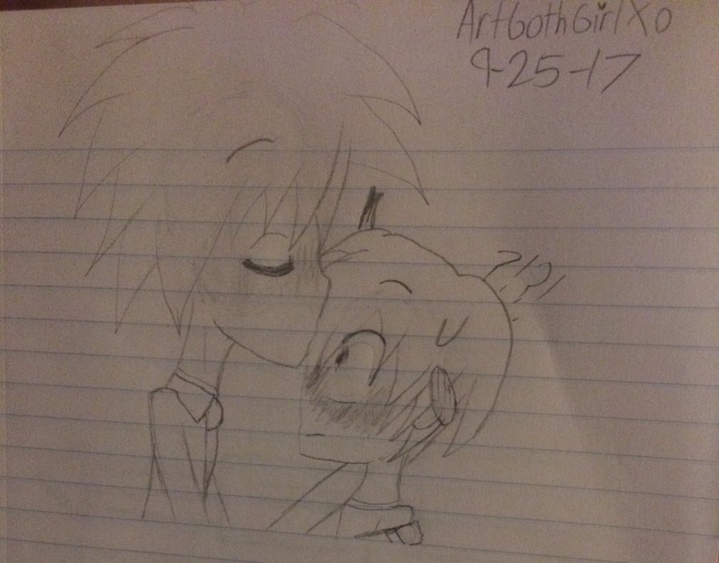 1010x791 Bort - Forehead Kiss Sketch