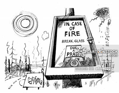 400x314 Forest Fire Cartoons And Comics - Forest Fire Sketch