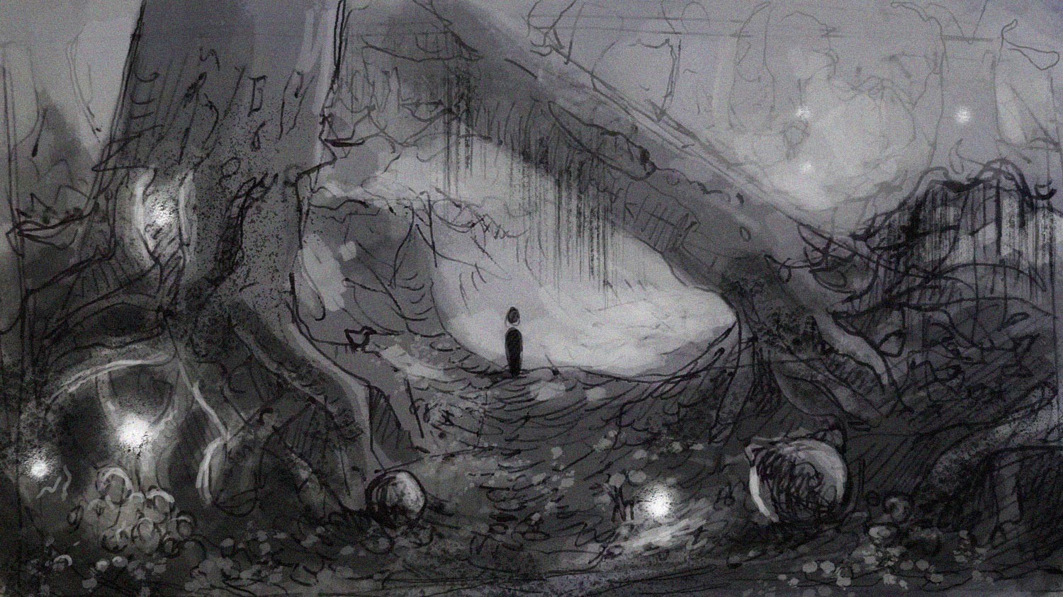 1500x843 Jerzy Ro - Forest Scene Sketch