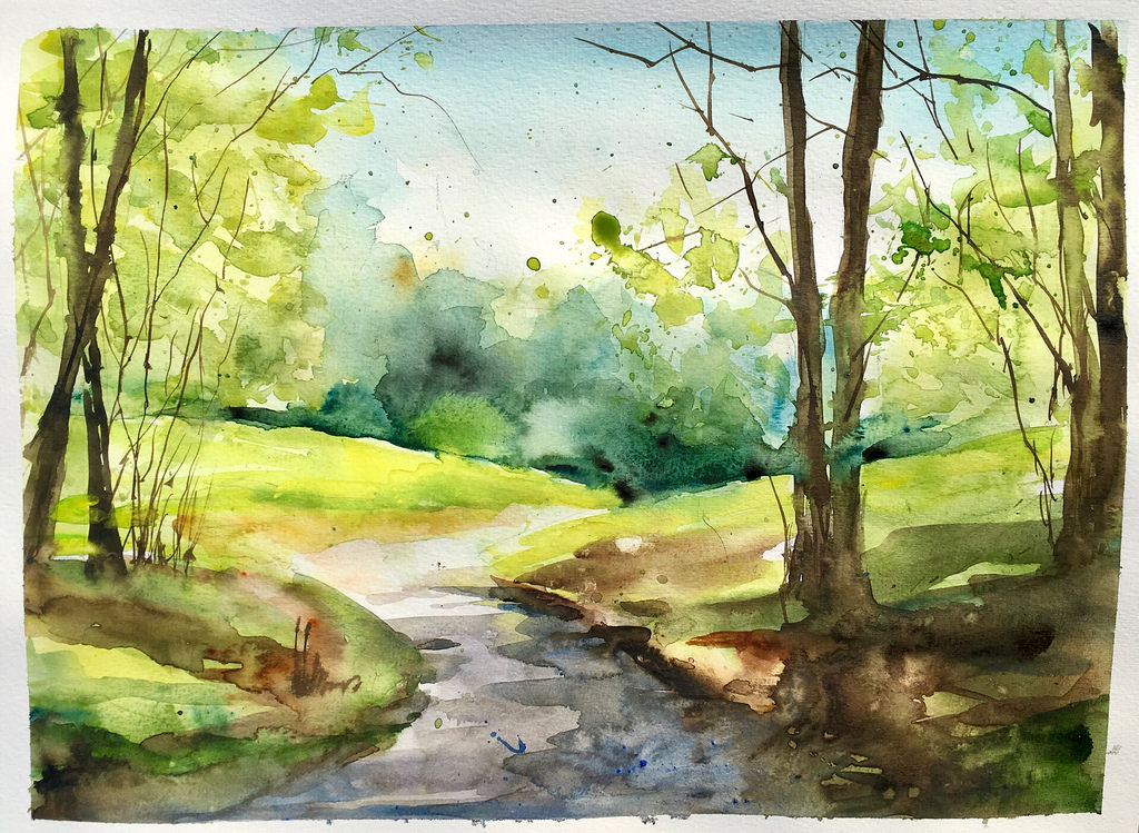 1024x749 Forest Sketch Mafrica - Forest Sketch Images