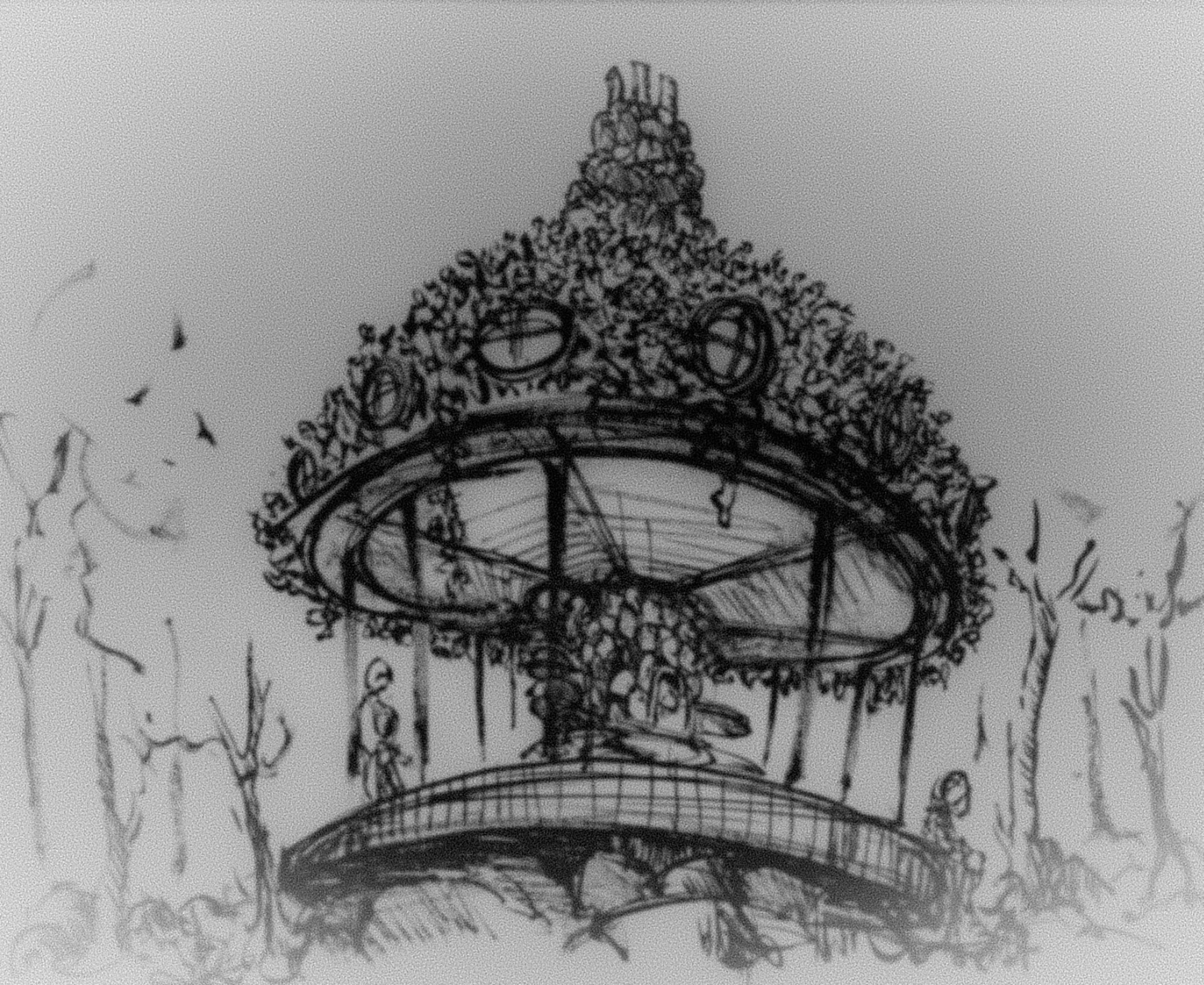 2000x1637 House In Forest Sketch The Hiking Artist Project By Frits Ahlefeldt - Forest Sketch Images