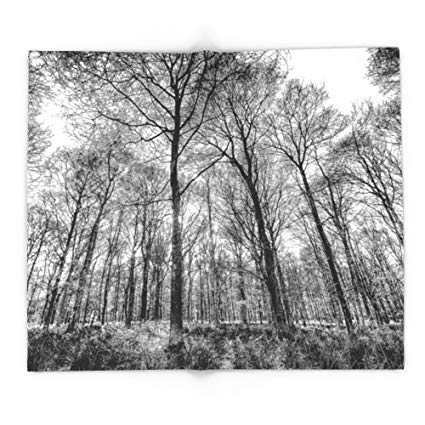 425x425 Society6 The Forest Sketch 68 X 80 Blanket David - Forest Sketch Images
