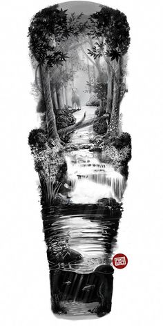 236x472 Enchanted Forest By Nicklas Gustafsson On Fine Art America My - Forest Tattoo Sketch