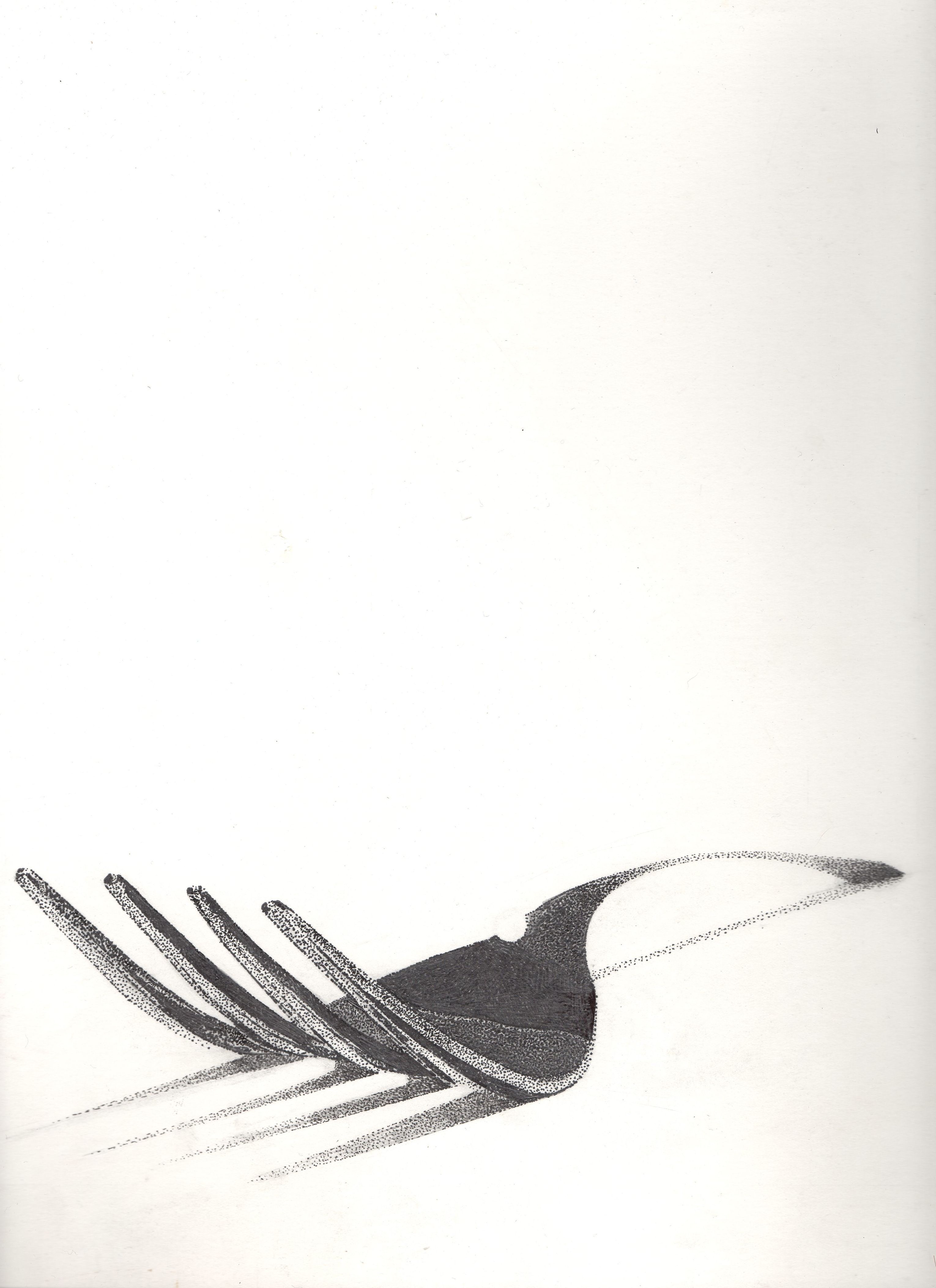 3060x4211 Hand Drawing. Fork Olio. Drawings, How To Draw - Fork Sketch