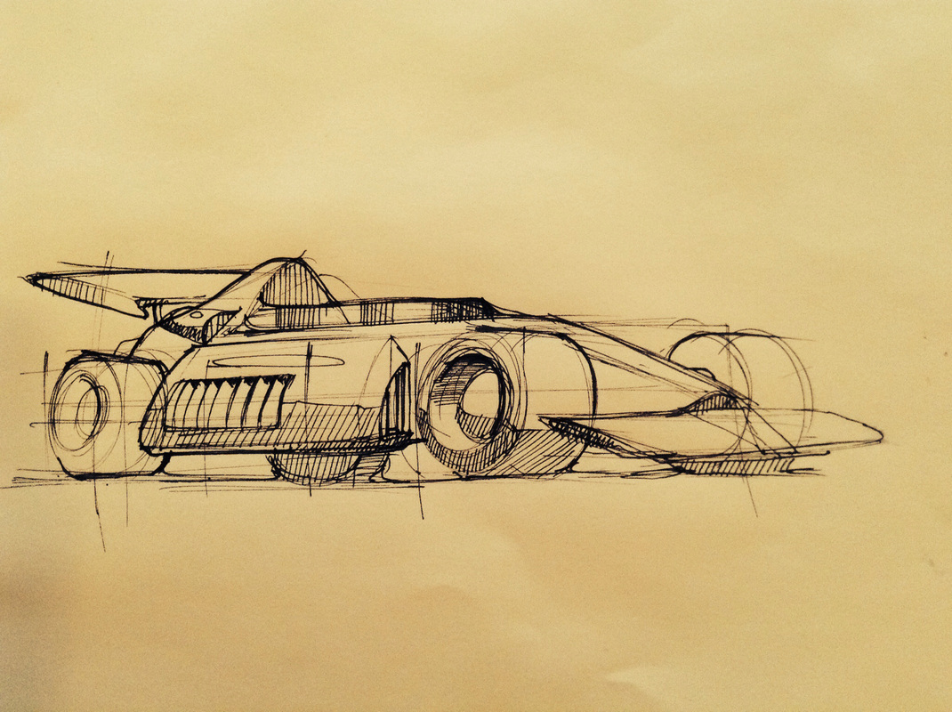 1070x800 Formula 1 Toy Car Sketch - Formula 1 Sketch