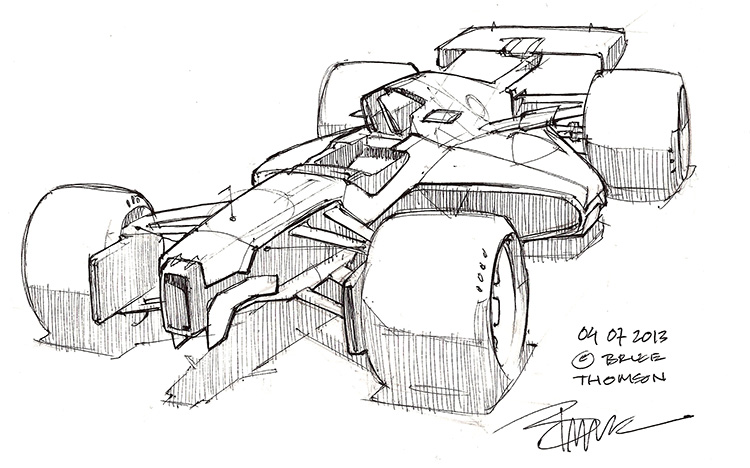 750x468 F1 Concept (Again) Caught In My Headlights - Formula 1 Sketch