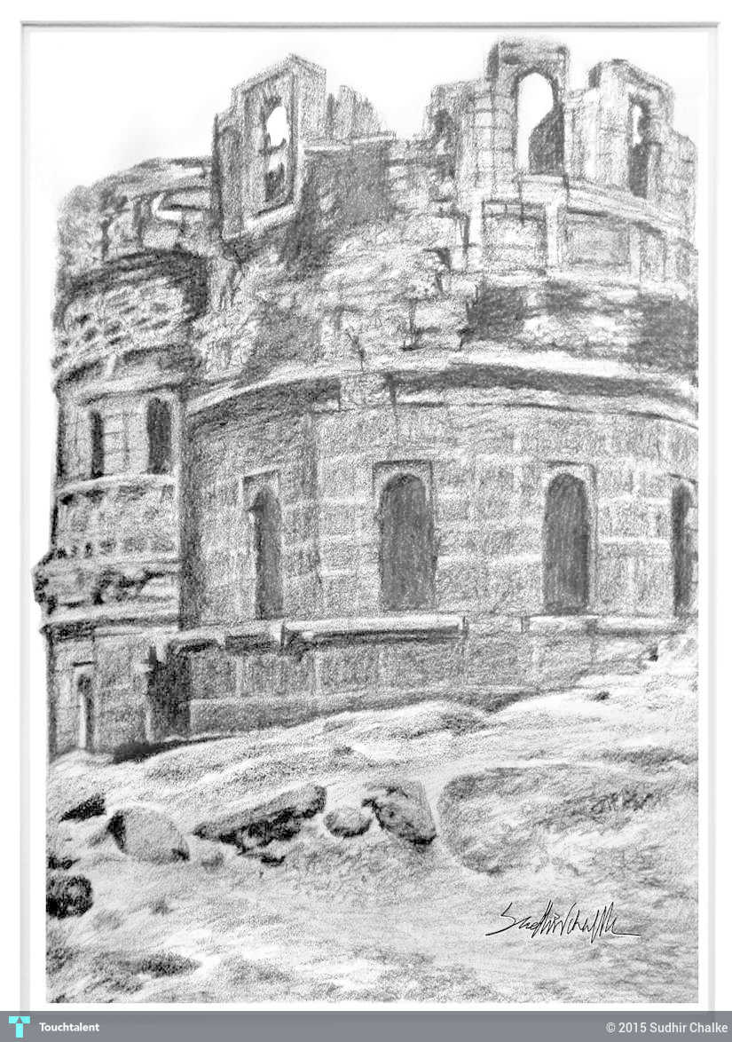 Fort Sketch at PaintingValley.com | Explore collection of Fort Sketch
