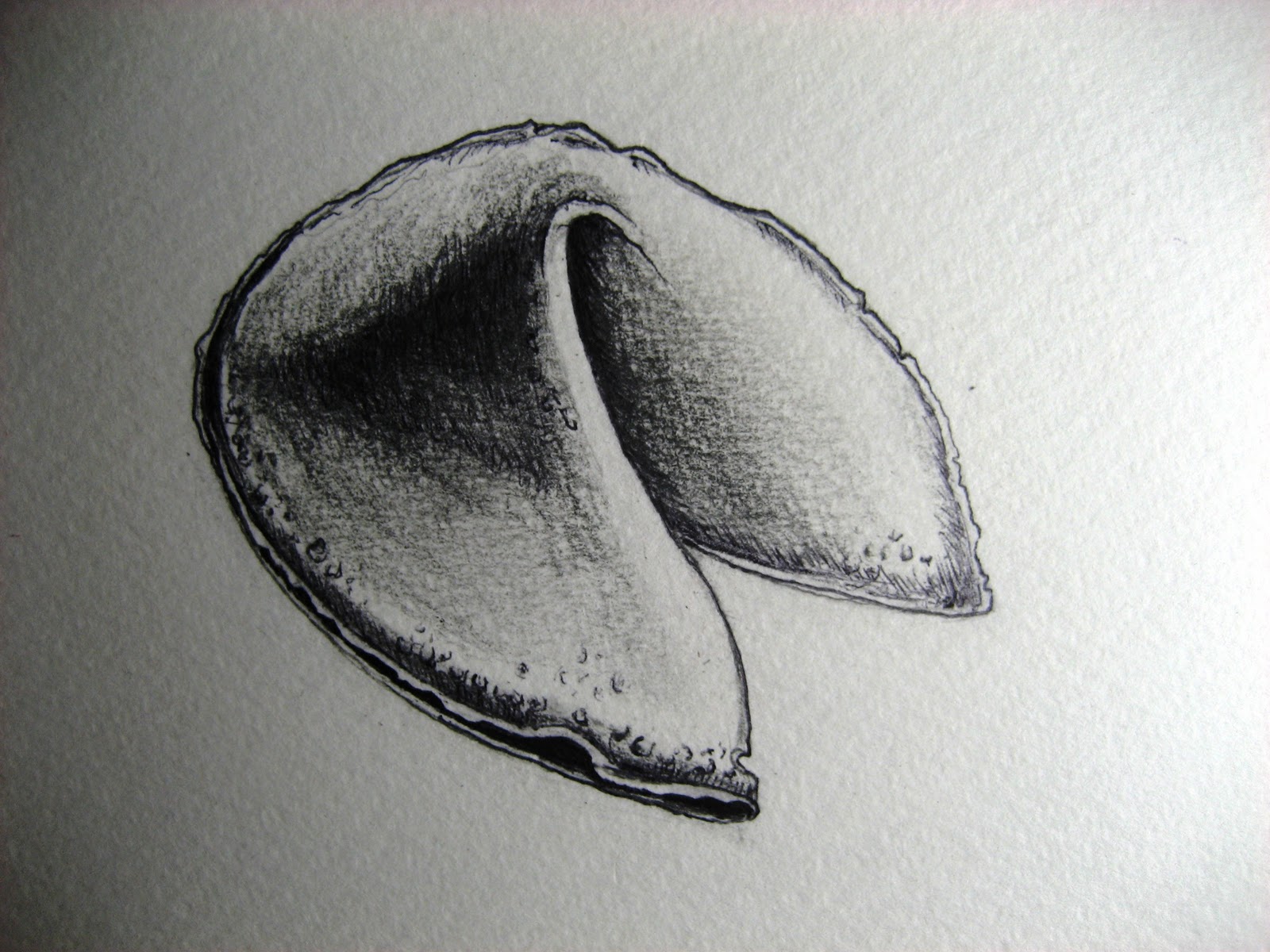 1600x1200 January 24, 2011 - Fortune Cookie Sketch