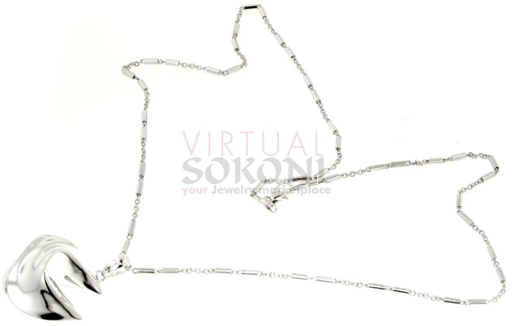 1000x635 Large Fortune Cookie Necklace By Sharon Loeff - Fortune Cookie Sketch