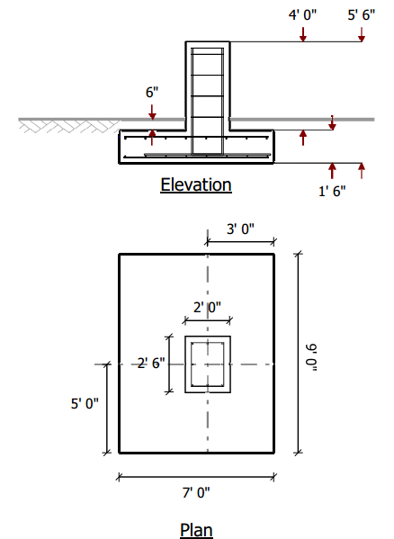438x599 Much Awaited Staad Foundation Advanced 7.0 Is Released - Foundation Sketch