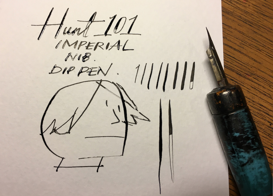 908x652 Review Vintage Fountain Pens. Are They Suitable For Drawing - Fountain Pen Sketching