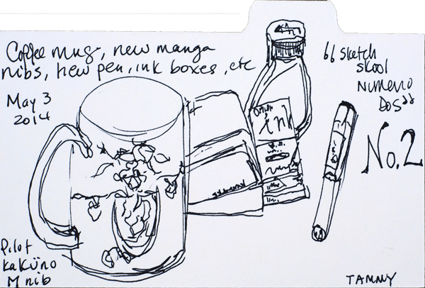 600x406 Pilot Fountain Pen Review - Fountain Sketch