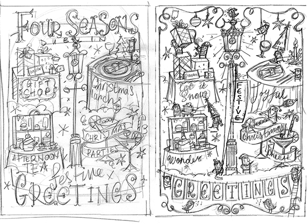 600x438 Four Seasons - Four Seasons Sketch