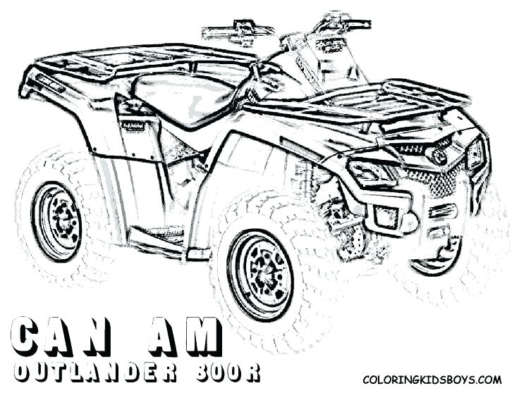 736x568 Astonishing 18 Wheeler Coloring Pages R4416100 Free Wheeler - Four Wheeler Sketch