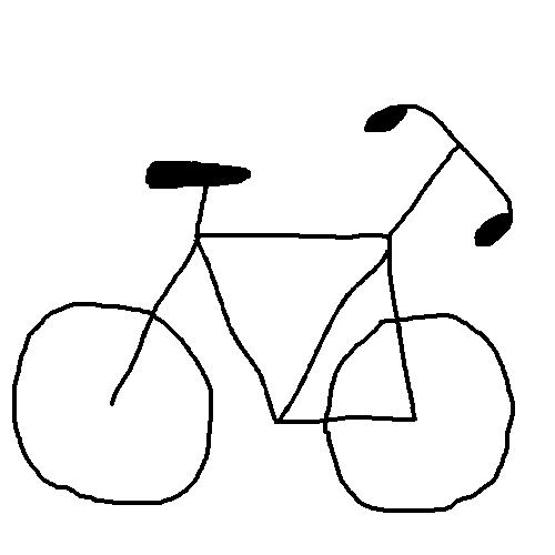 500x500 Dave Atkinson The Science Of Cycology Can You Draw A Bicycle - Four Wheeler Sketch