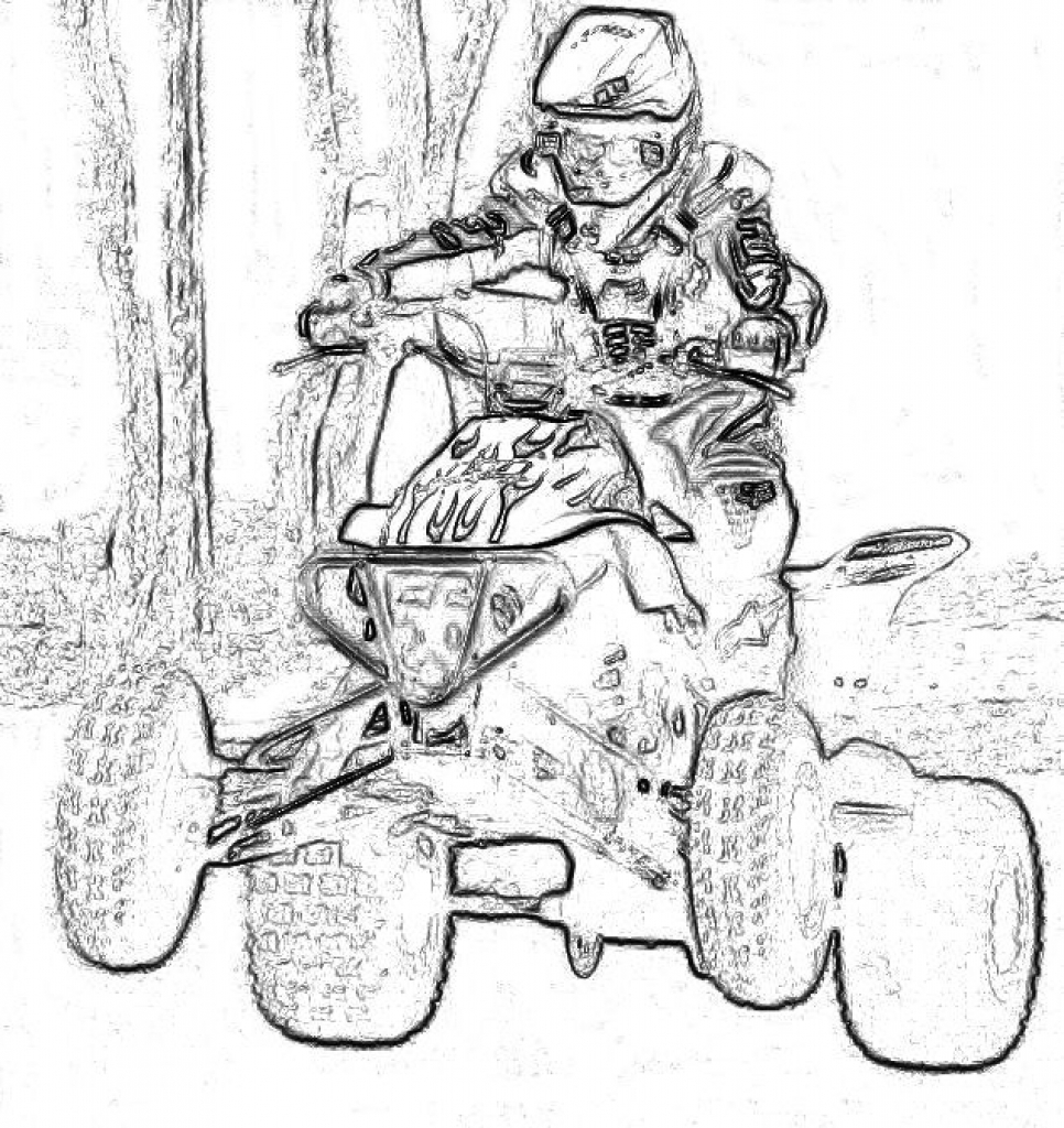 Four Wheeler Sketch at PaintingValley.com | Explore collection of Four ...