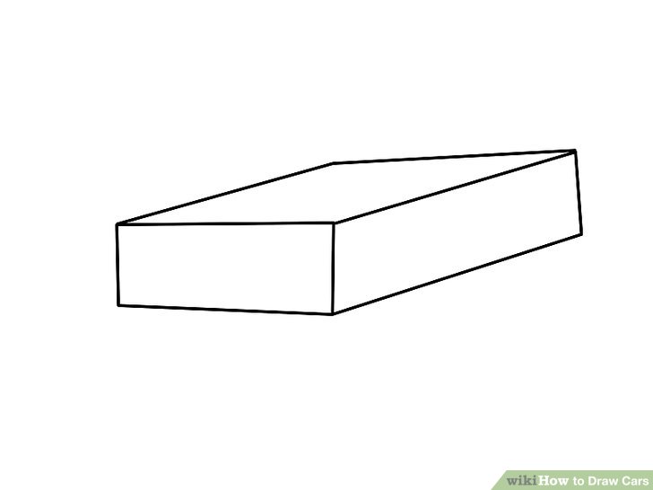 728x546 4 Easy Ways To Draw Cars (With Pictures) - Four Wheeler Sketch