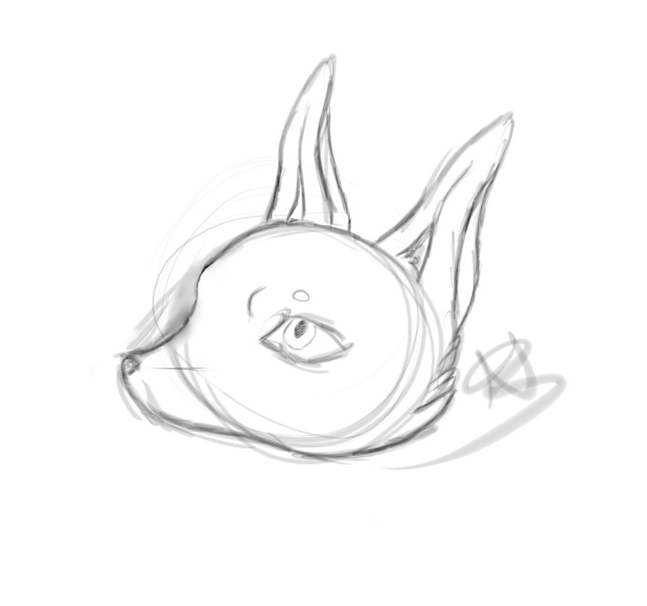 924x865 Fox Head Sketch By Nenoburd - Fox Head Sketch