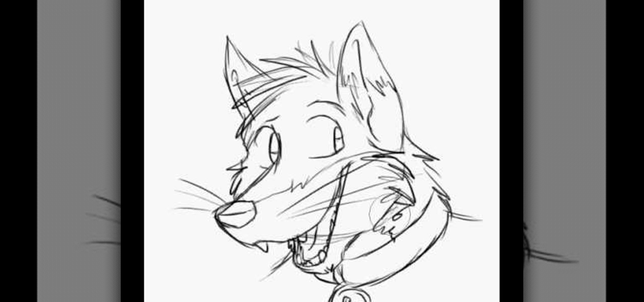 1280x600 How To Draw A Cartoon Fox Head Drawing Amp Illustration Wonderhowto - Fox Head Sketch