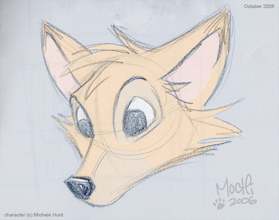 557x439 Fox Head Sketch By Mochiroo - Fox Head Sketch