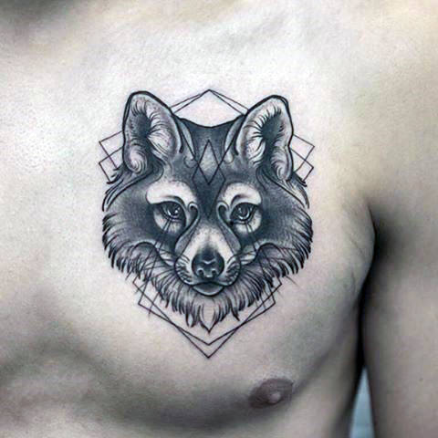 480x480 Top 100 Best Fox Tattoo Designs For Men - Fox Tattoo Sketch