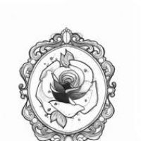 200x200 Tattoo Frame Design - Frame Tattoo Sketch