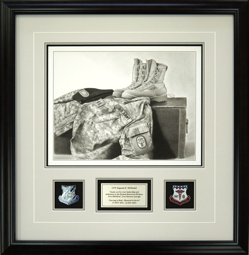 830x850 Custom Framed Military Prints And Photos - Framed Sketch Prints