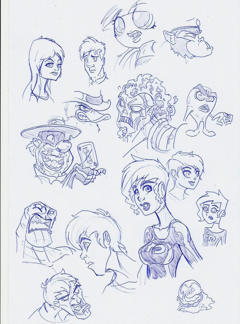 770x1038 Sketch Style Practice Francisco Herrera By Toongrowner - Francisco Herrera Sketch