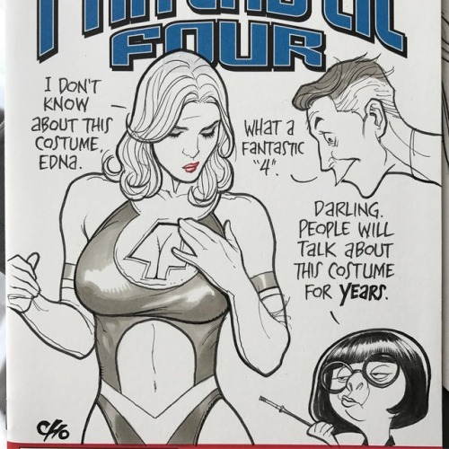 500x500 Frank Cho Covers Tumblr - Frank Cho Sketch