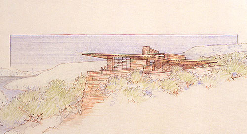 500x273 Frank Lloyd Wright - Frank Lloyd Wright Sketches
