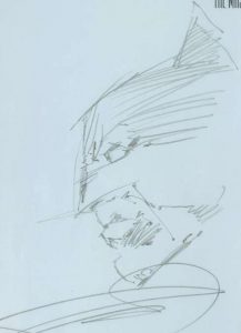 217x300 Frank Miller Sketch Op Trinity Comics Convention Services - Frank Miller Sketch