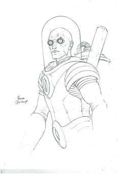 Frank Quitely Sketch at PaintingValley.com | Explore collection of ...