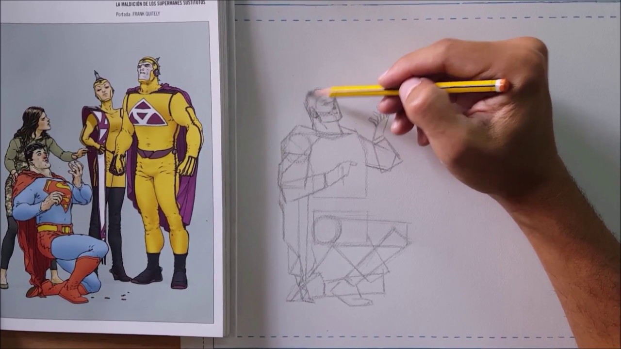 1280x720 Dibuja Como Frank Quitely - Frank Quitely Sketch