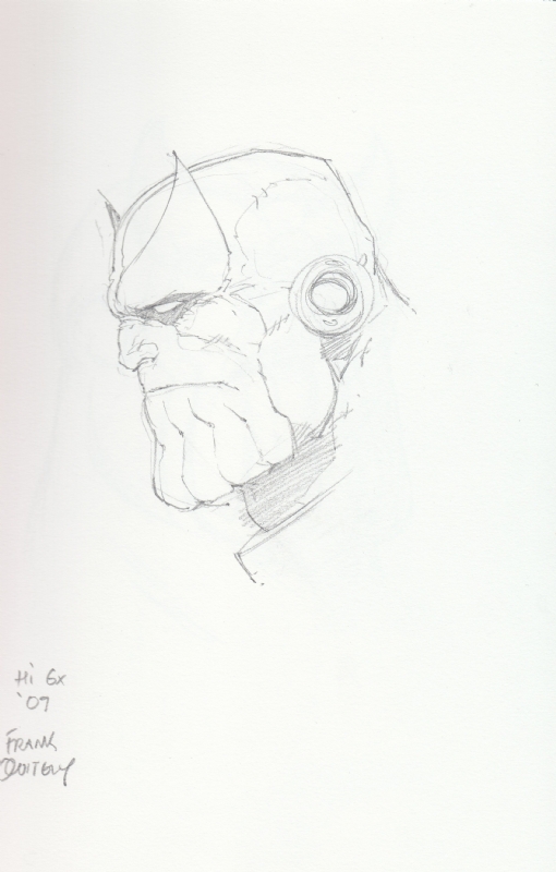 510x800 Thanos Sketch - Frank Quitely Sketch