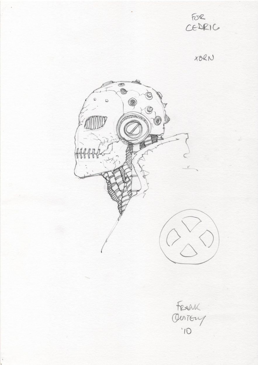 883x1250 Xorn - Frank Quitely Sketch