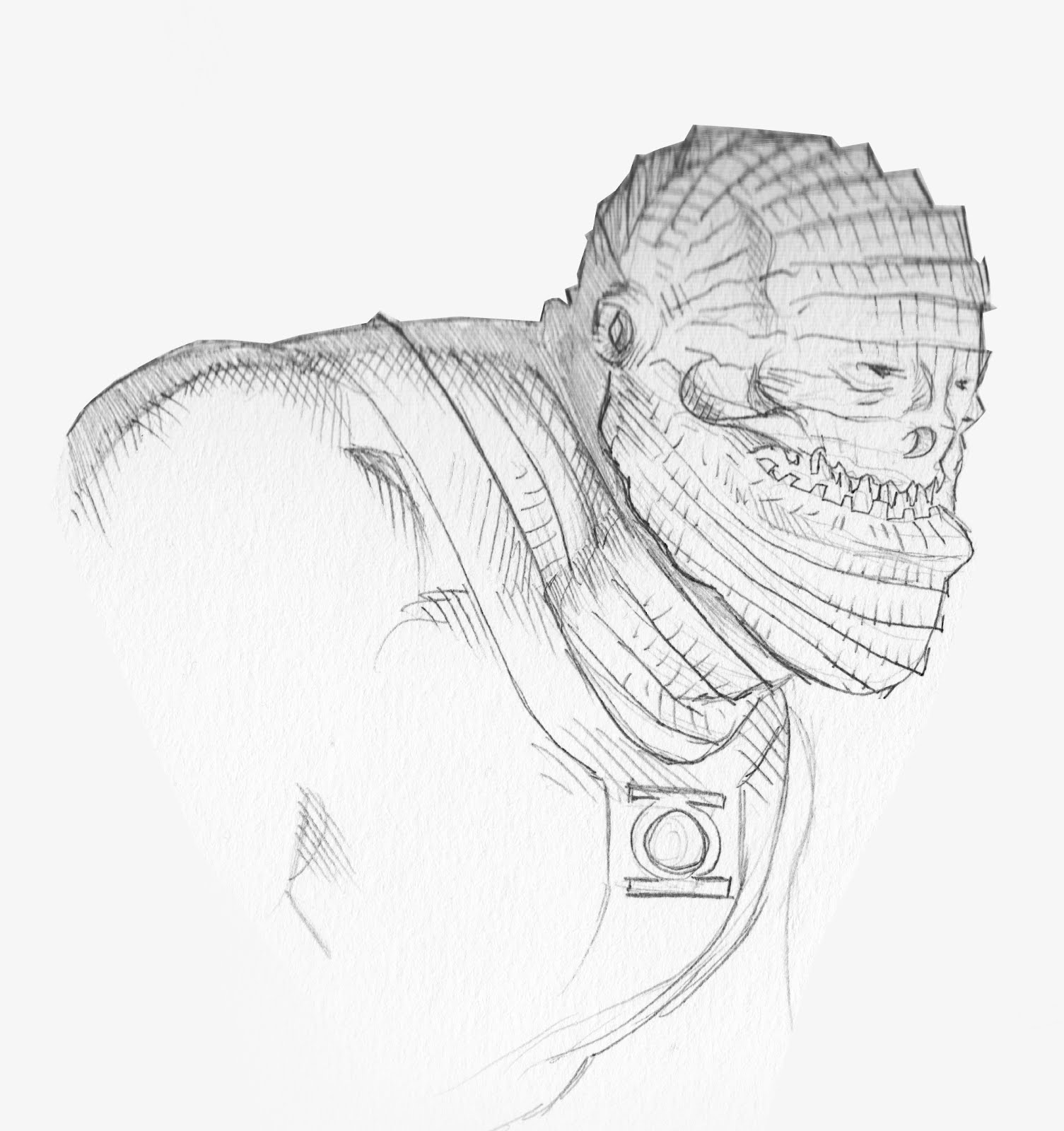 1505x1600 Pretty Good Blog Warm Up Sketch Random Green Lantern - Frank Quitely Sketch