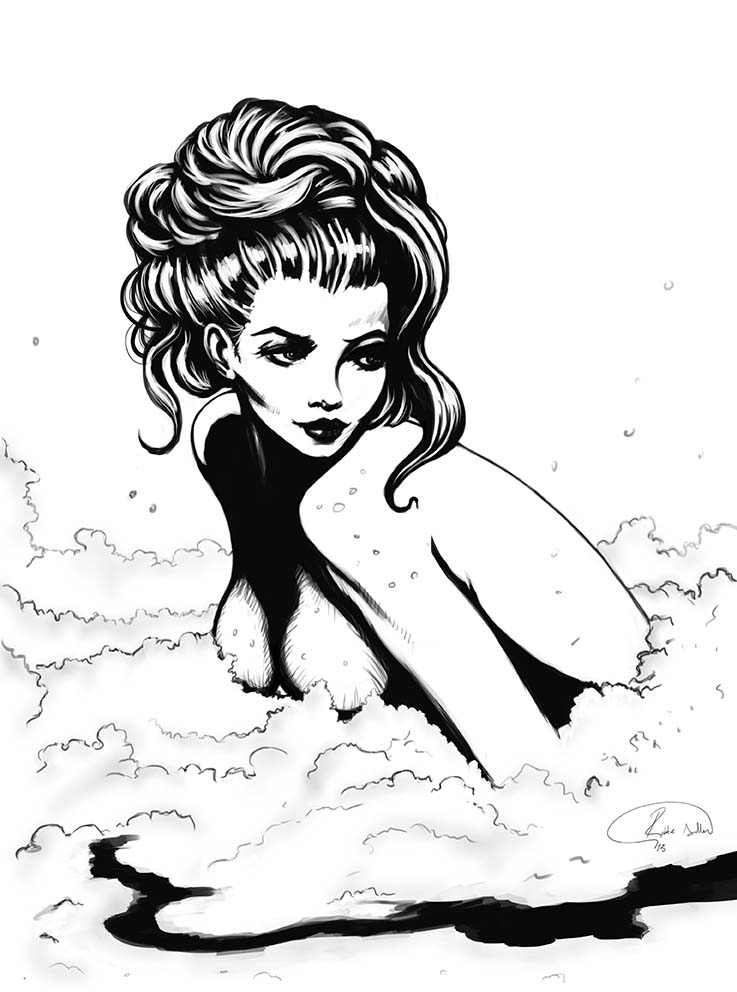 737x992 Frazetta Sketch - Frazetta Sketches