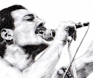 322x268 Freddie Mercury Nerdist - Freddie Mercury Sketch