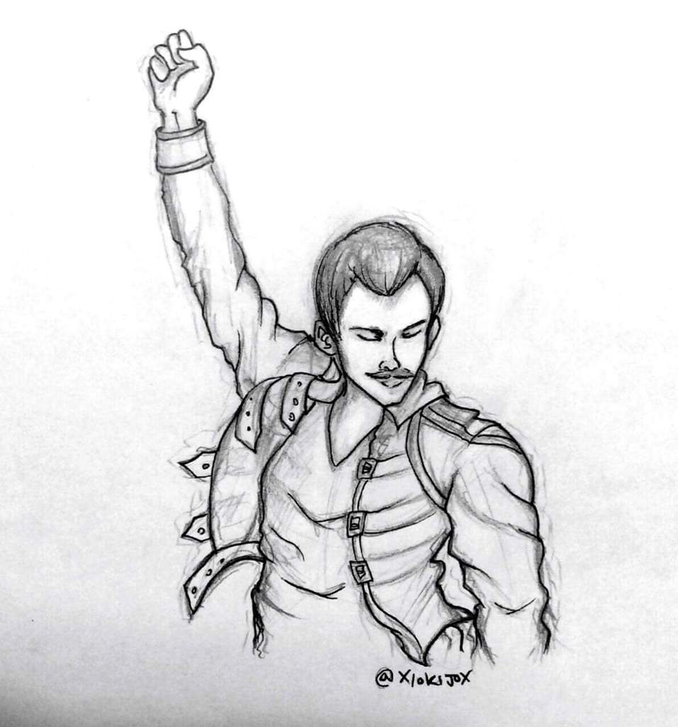 956x1024 Freddie Mercury Fan Art Music Amino - Freddie Mercury Sketch