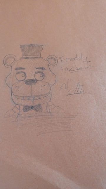 360x640 User Bloghugeclocktowerfanfreddy Fazbear Sketch Five Nights - Freddy Fazbear Sketch