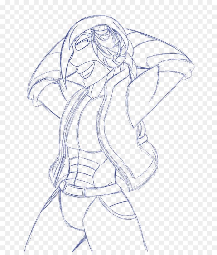 900x1060 Drawing Line Art Five Nights - Freddy Sketch