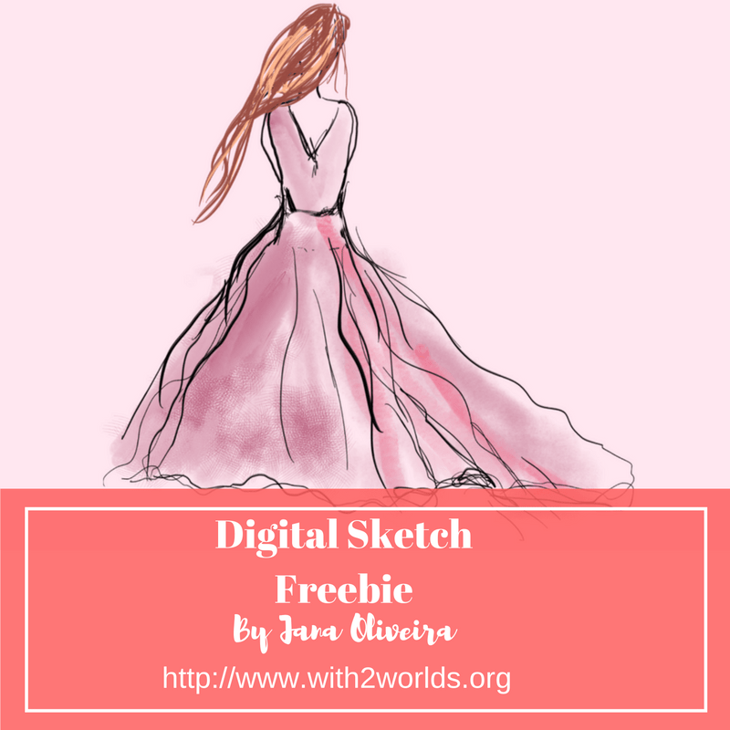 800x800 Free Digital Sketch + Digital Art Journal Page - Free Digital Sketch