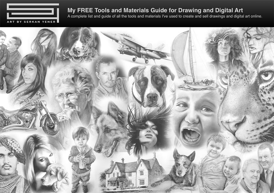 900x633 My Free Tools And Materials Guide For Drawing And Digital Art - Free Digital Sketch