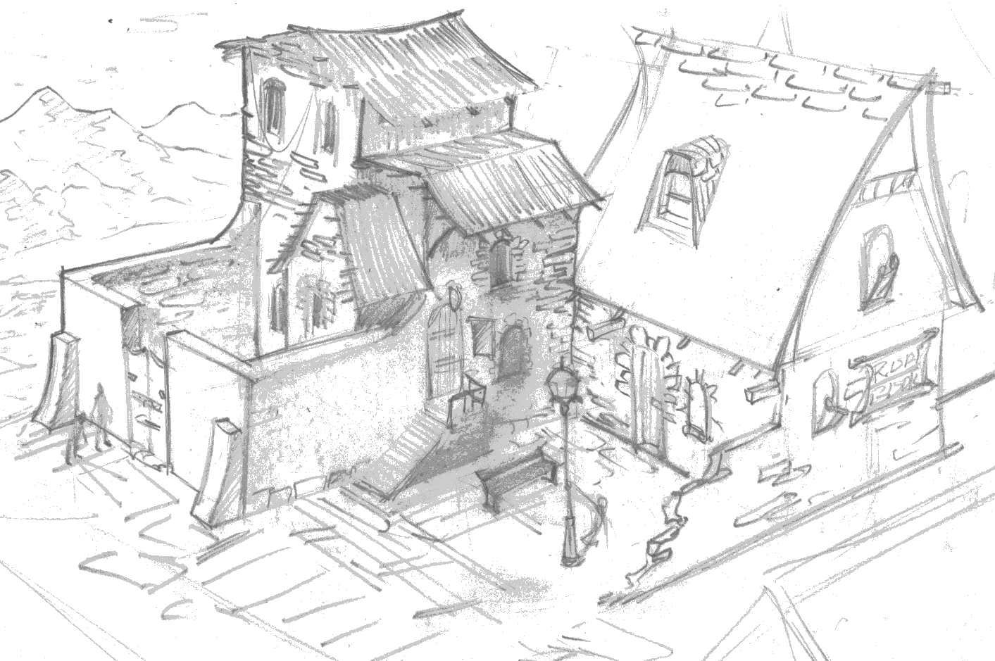 1413x939 Felix Likes To Draw Free Hand Sketches - Free Hand Sketch Drawing