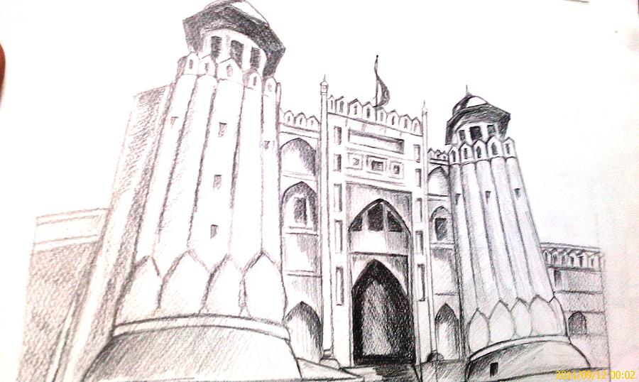 900x538 Free Hand Sketching Drawing By Ali Gul - Free Hand Sketch Drawing