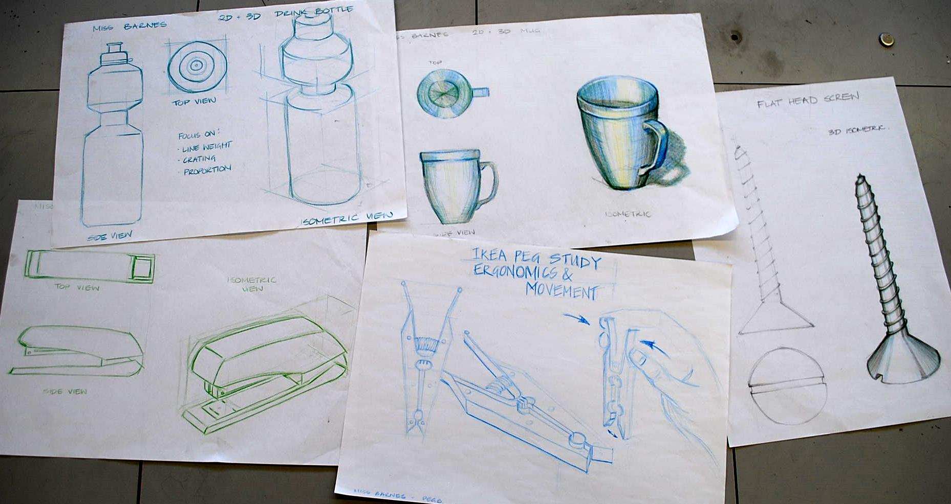 1858x986 Freehand Sketching Key Teaching Points. Design Drawer - Free Hand Sketch Drawing